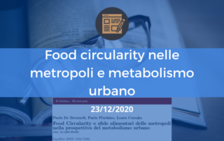 food circularity metabolismo urbano